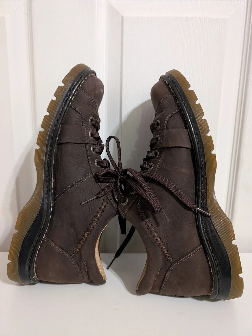 Vintage Dr Martens Mens Shoes  Brown Keith Oxford Chunky Y2K Doc 90s Size 10